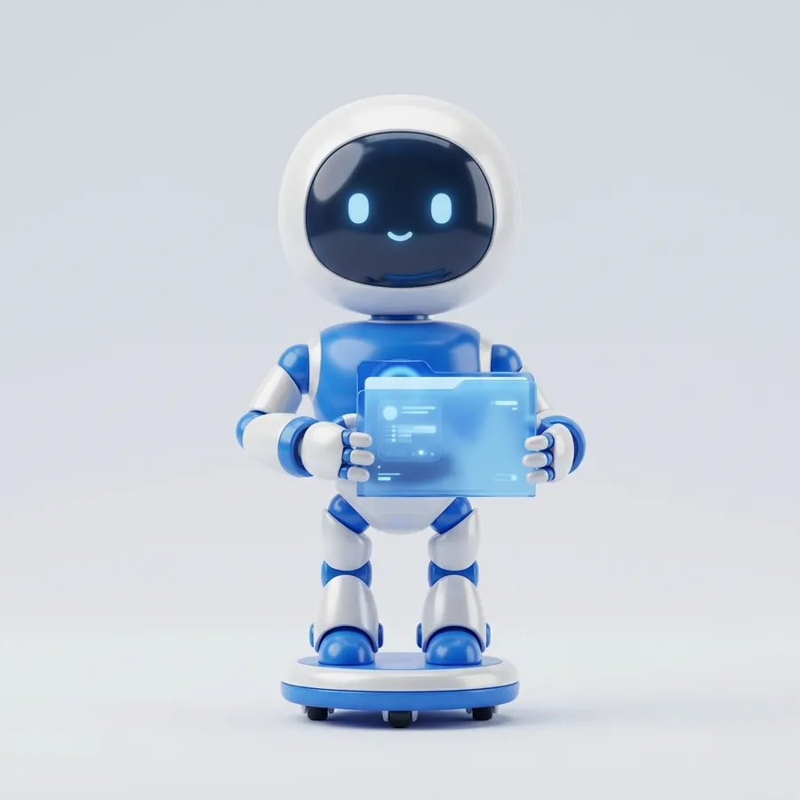 Un petit robot assistant